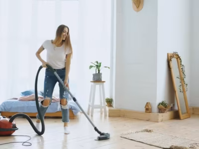 cleaning before moving in